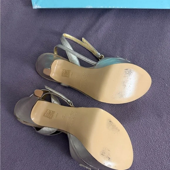 Beautiful Guess by Marciano Gold Stella High Heels. Size 6.5 - Picture 4 of 8